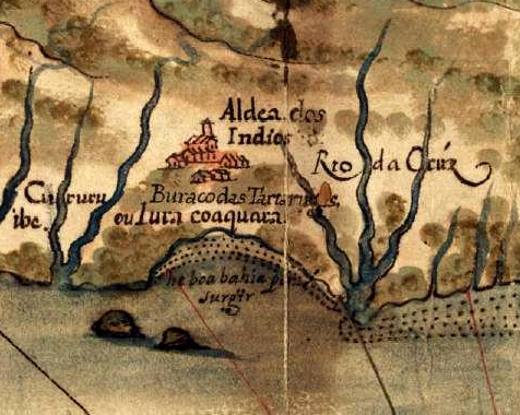 Mapa cartográfico de Jeri de 1629.