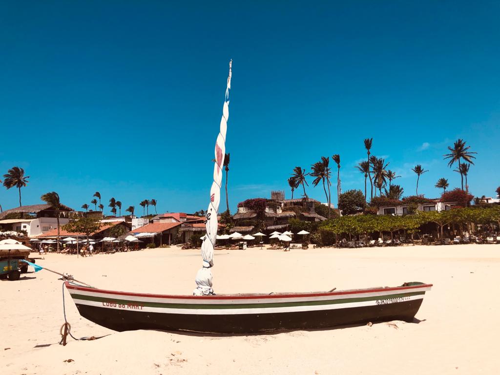 Praia Principal da Vila de Jericoacoara, Dezembro 2020. Como chegar em jeri.