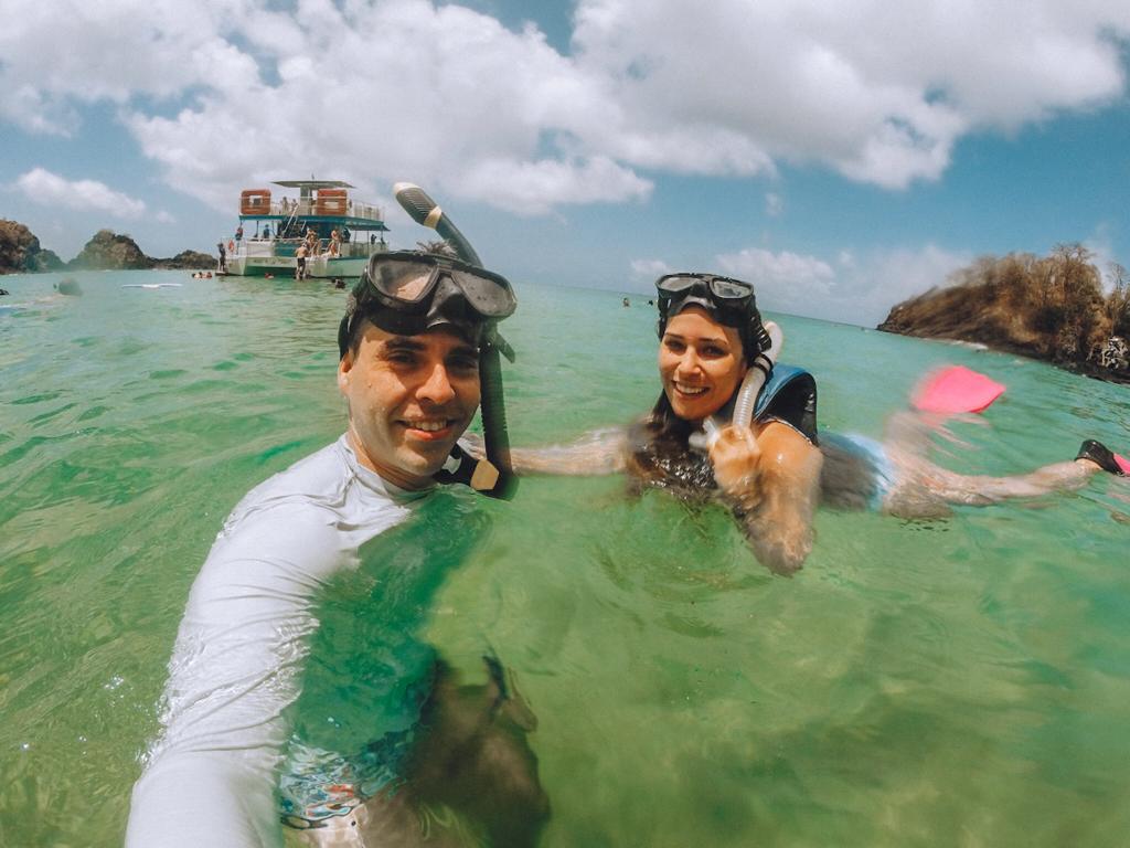 snorkel na praia do sancho